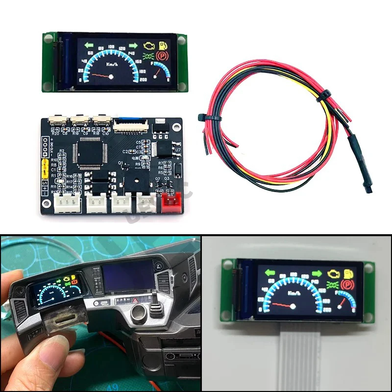 Diy Electronics For Kids - Symulacja modelu, elektroniczny wyświetlacz do samochodu