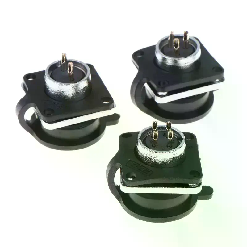 Useful Diy Electronics Projects - Zestaw złączy lotniczych z metalową obudową