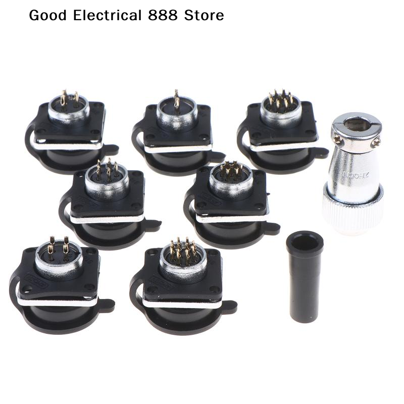 Useful Diy Electronics Projects - 【G】Zestaw złącz lotniczych z metalową obudową
