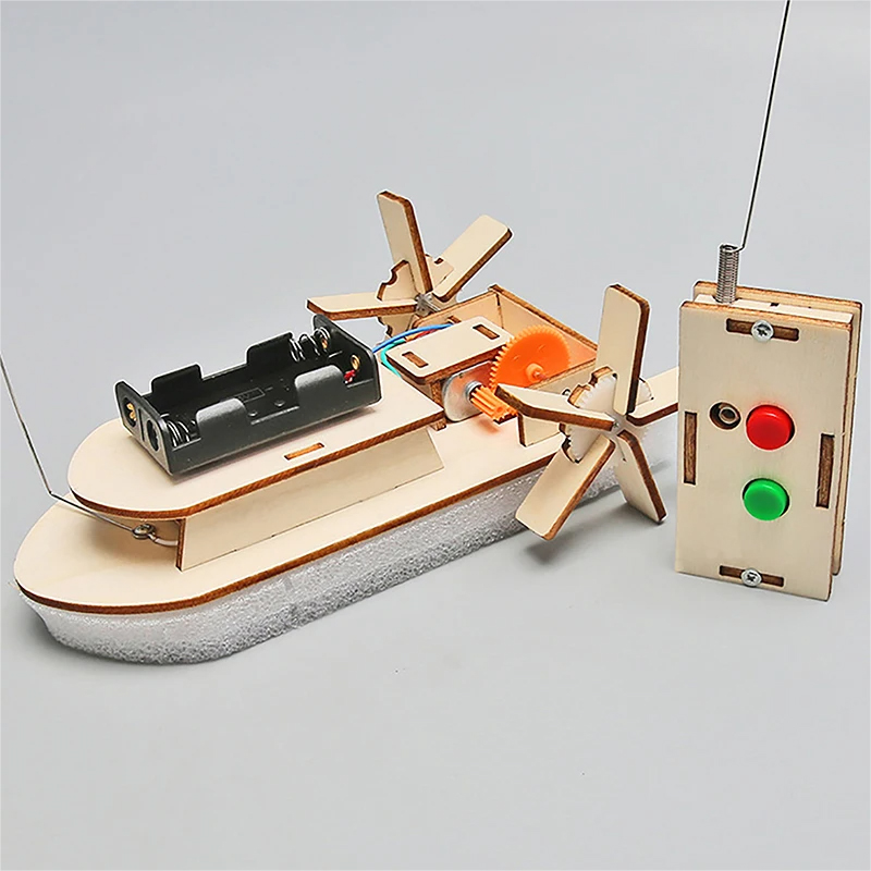 Diy Electronics For Kids - DIY Model łodzi zabawki naukowe dla