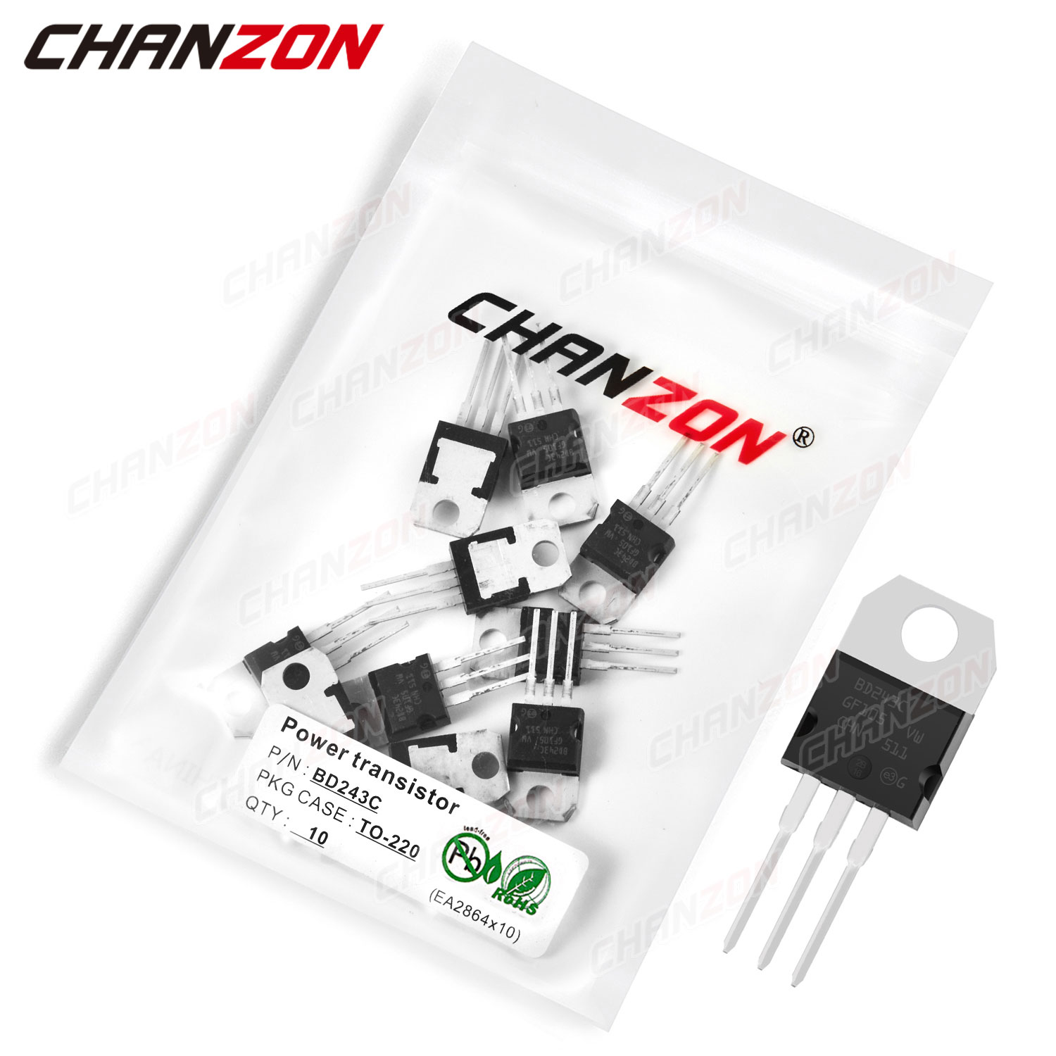 Diy Electronics For Sale - 10 sztuk BD243C TO-220 BD243 tranzystor