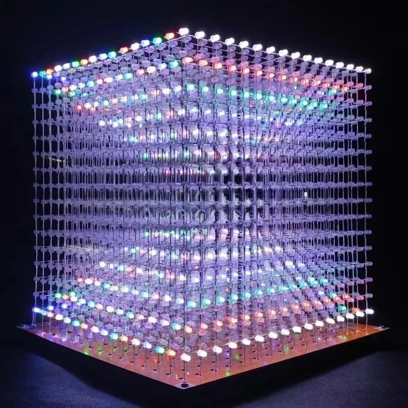 3 Zestaw D16mini Light Cube 16 – Diy Electronics Kits recenzja i cena