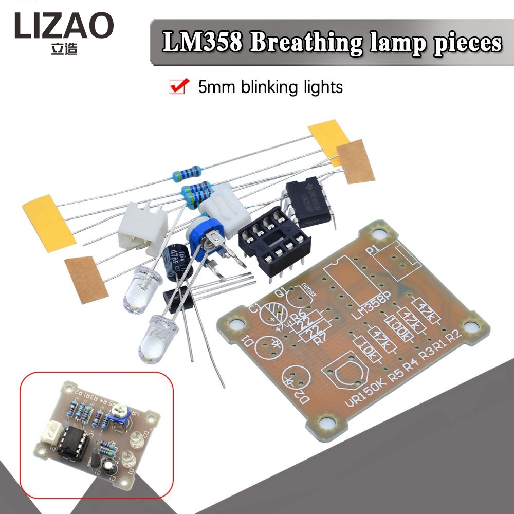 Zestaw DIY LIZAO LM358 LED Bre – Useful Diy Electronics Projects recenzja i cena