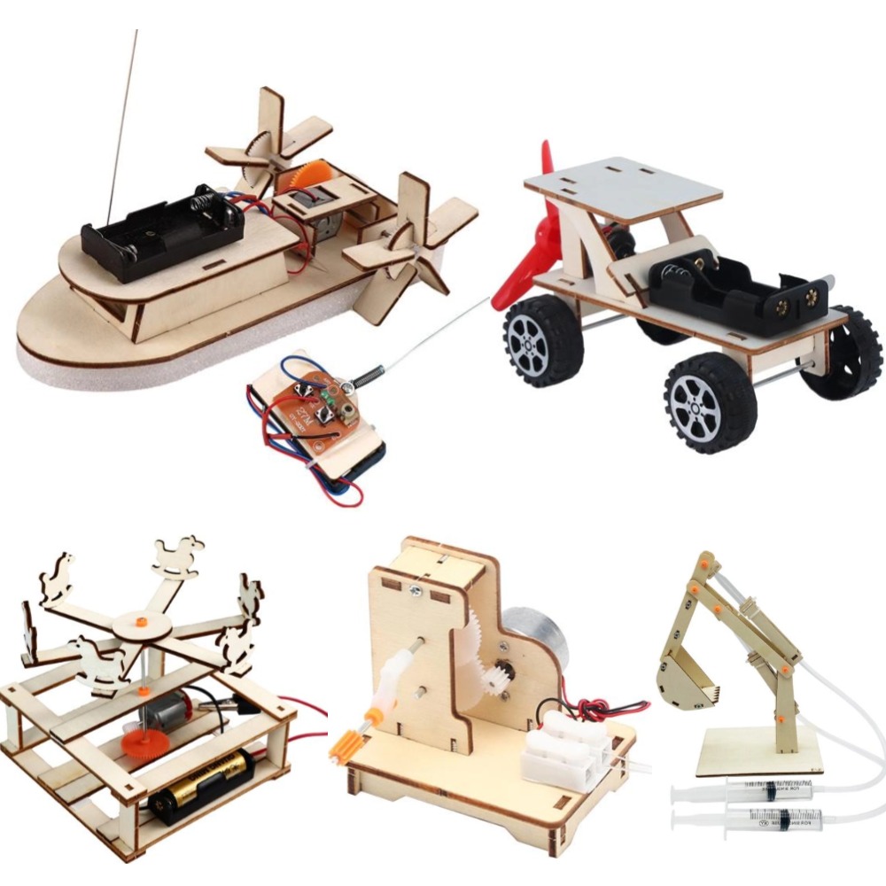 DIY Model łodzi Zabawki naukow – Diy Electronics For Kids recenzja i cena