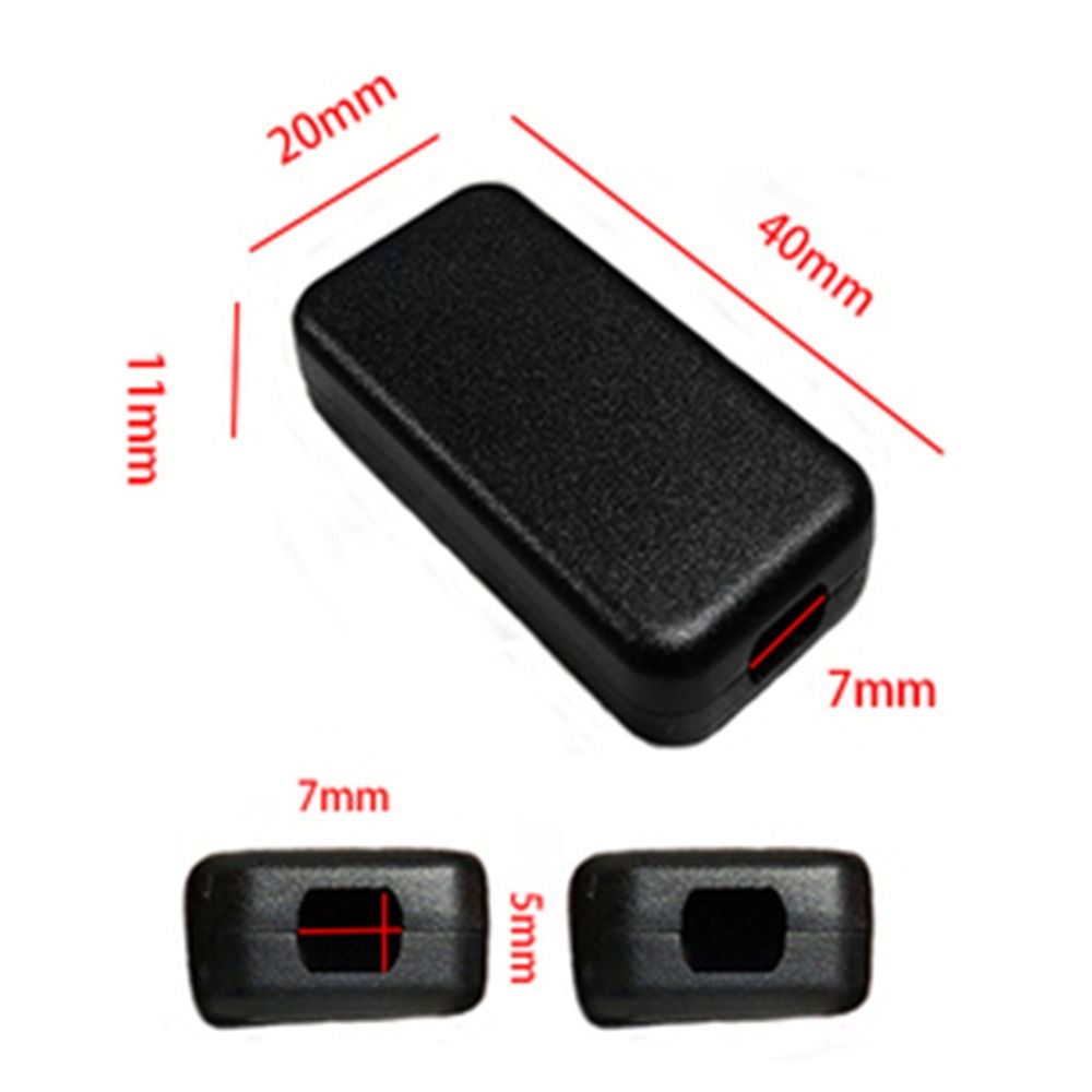 Czarne DIY ABS Plastikowe elek – Diy Electronics Project recenzja i cena