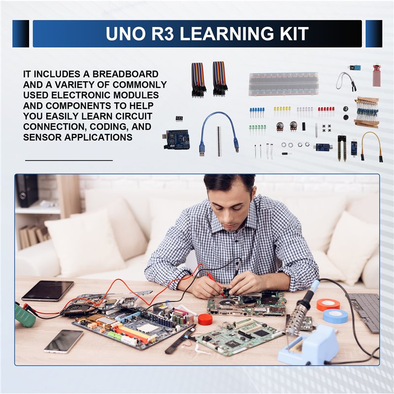 Zestaw startowy B24B dla Ardui – Arduino Uno Starter Kit recenzja i cena
